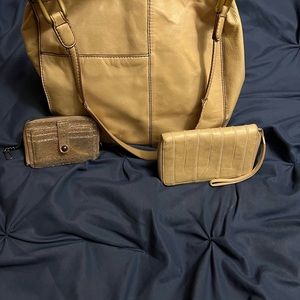 Hobo purse, wallet and change purse set